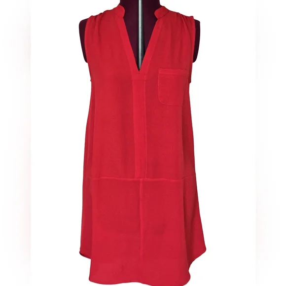 Lush Vibrant Red Sleeveless Midi Dress - Picture 1 of 9